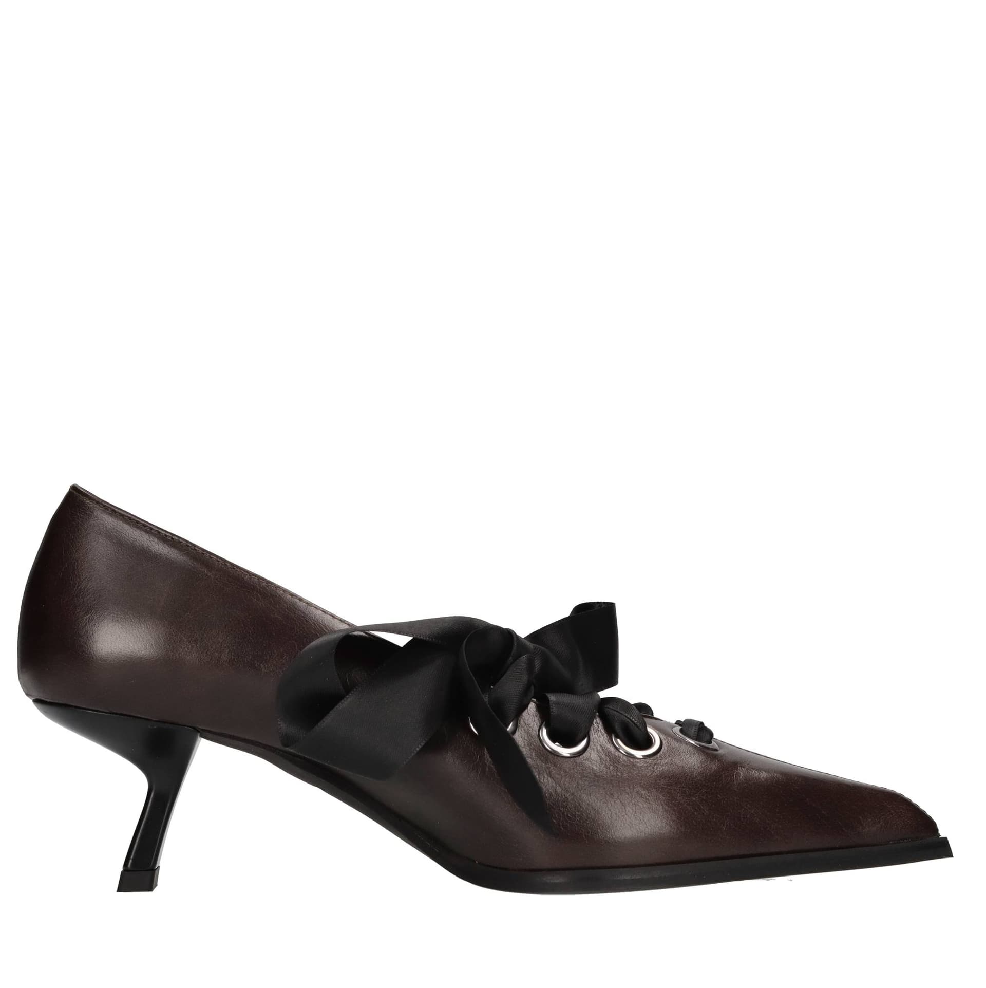POEVE  Scarpe con Tacco Marrone - 3