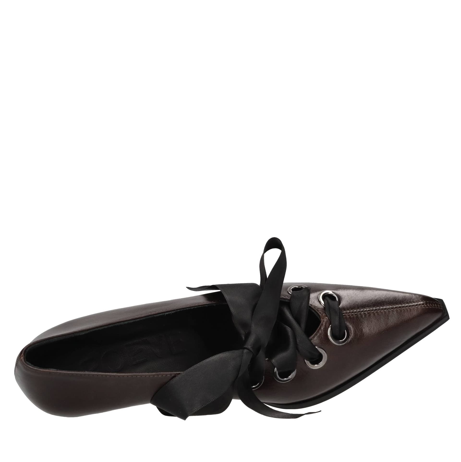 POEVE  Scarpe con Tacco Marrone - 5