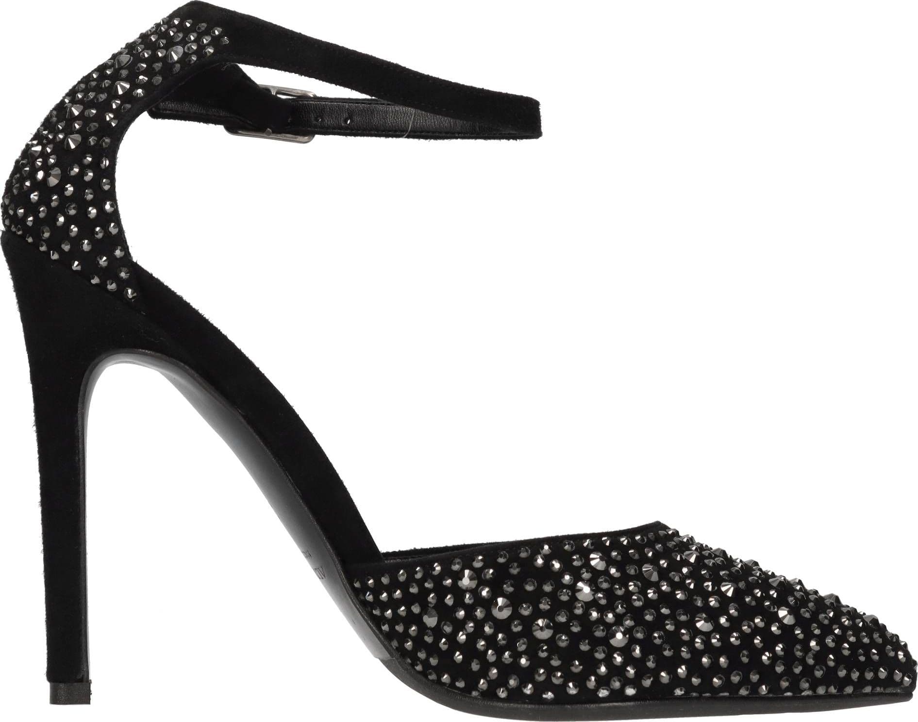 Albano  Scarpe con Tacco Nero - 3