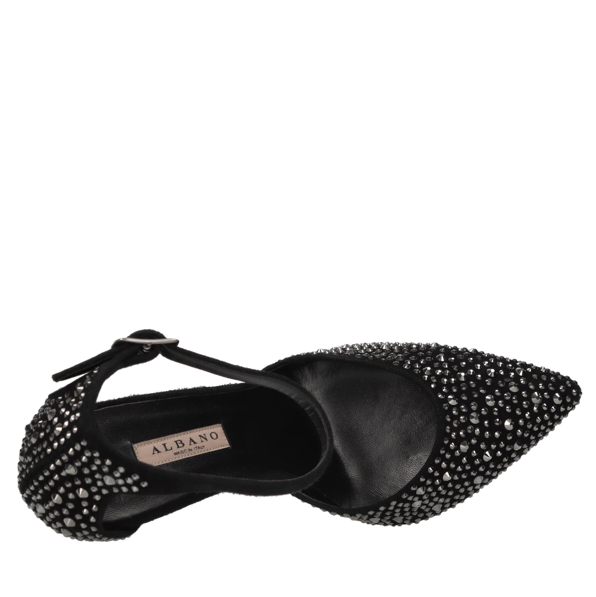 Albano  Scarpe con Tacco Nero - 5