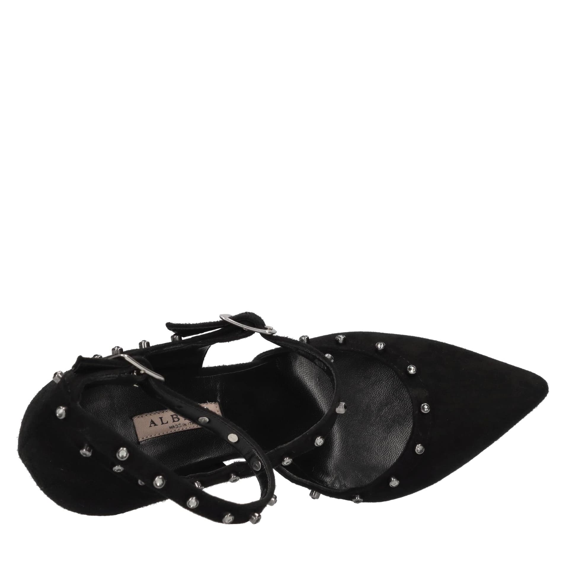 Albano  Scarpe con Tacco Nero - 5