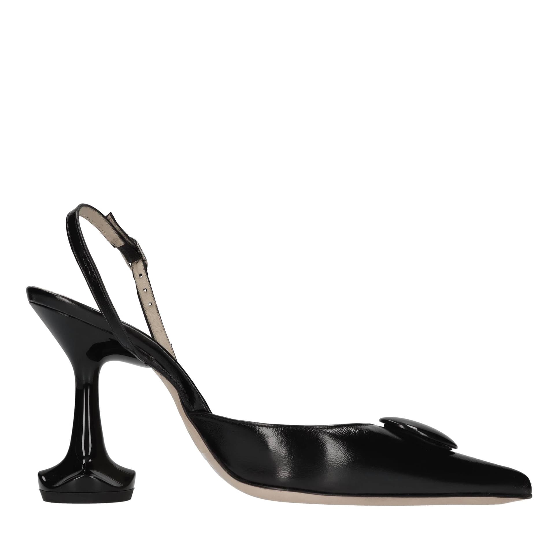 OTTANGE  Scarpe con Tacco Nero - 3