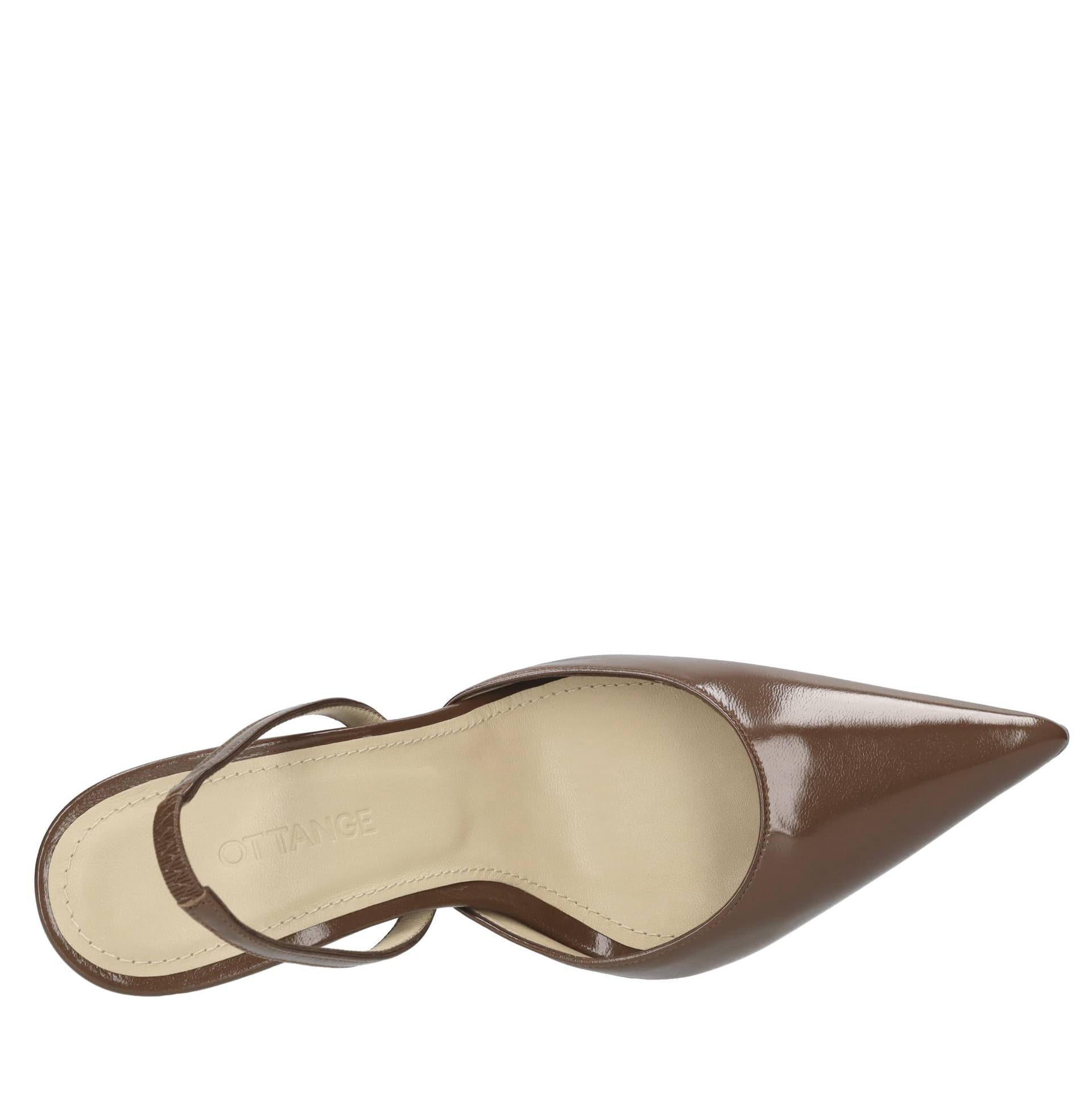 OTTANGE  Scarpe con Tacco Marrone - 5