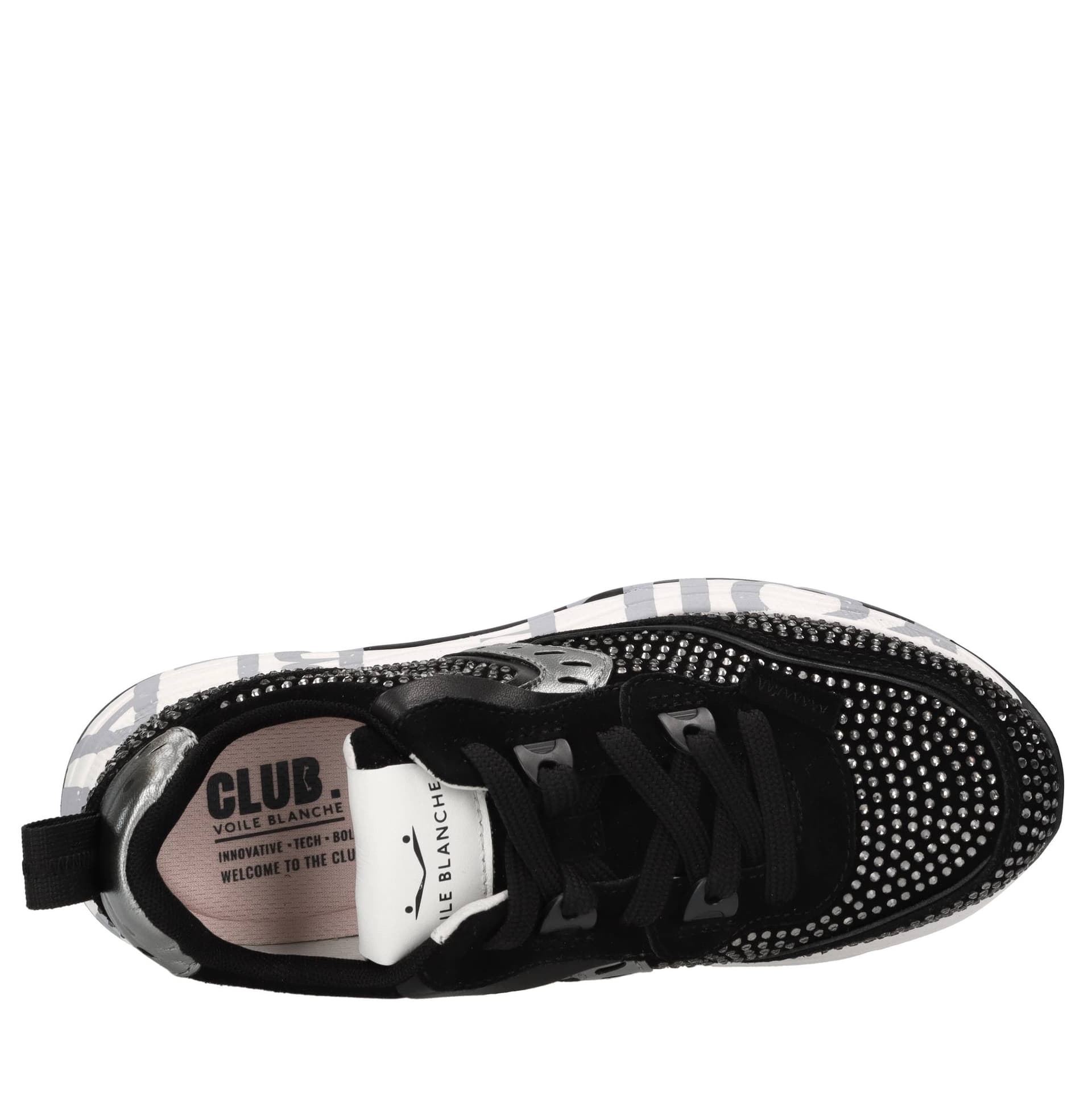 Voile Blanche  Sneakers Nero - 5