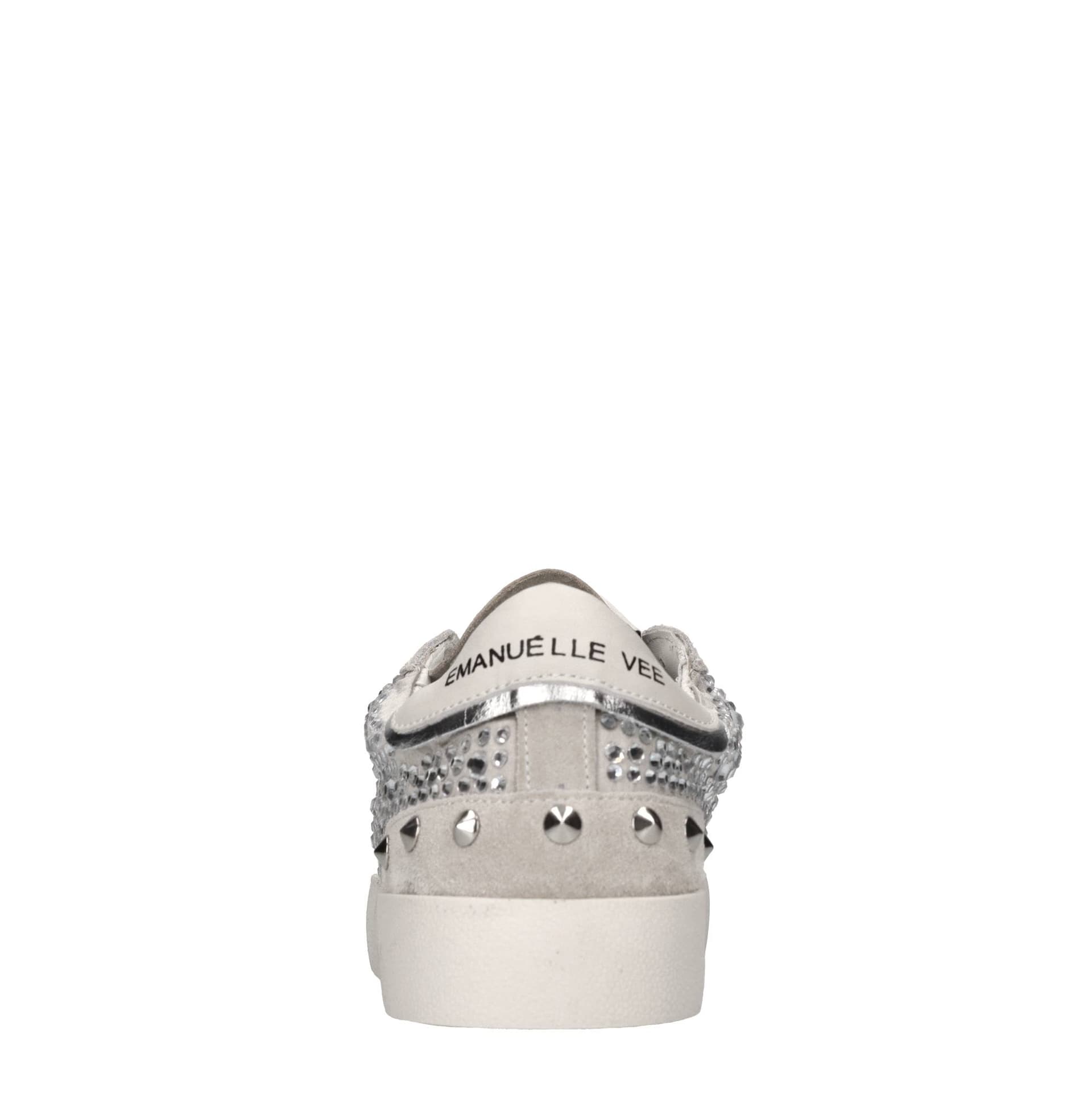 Emanuelle Vee  Sneakers Argento - 2