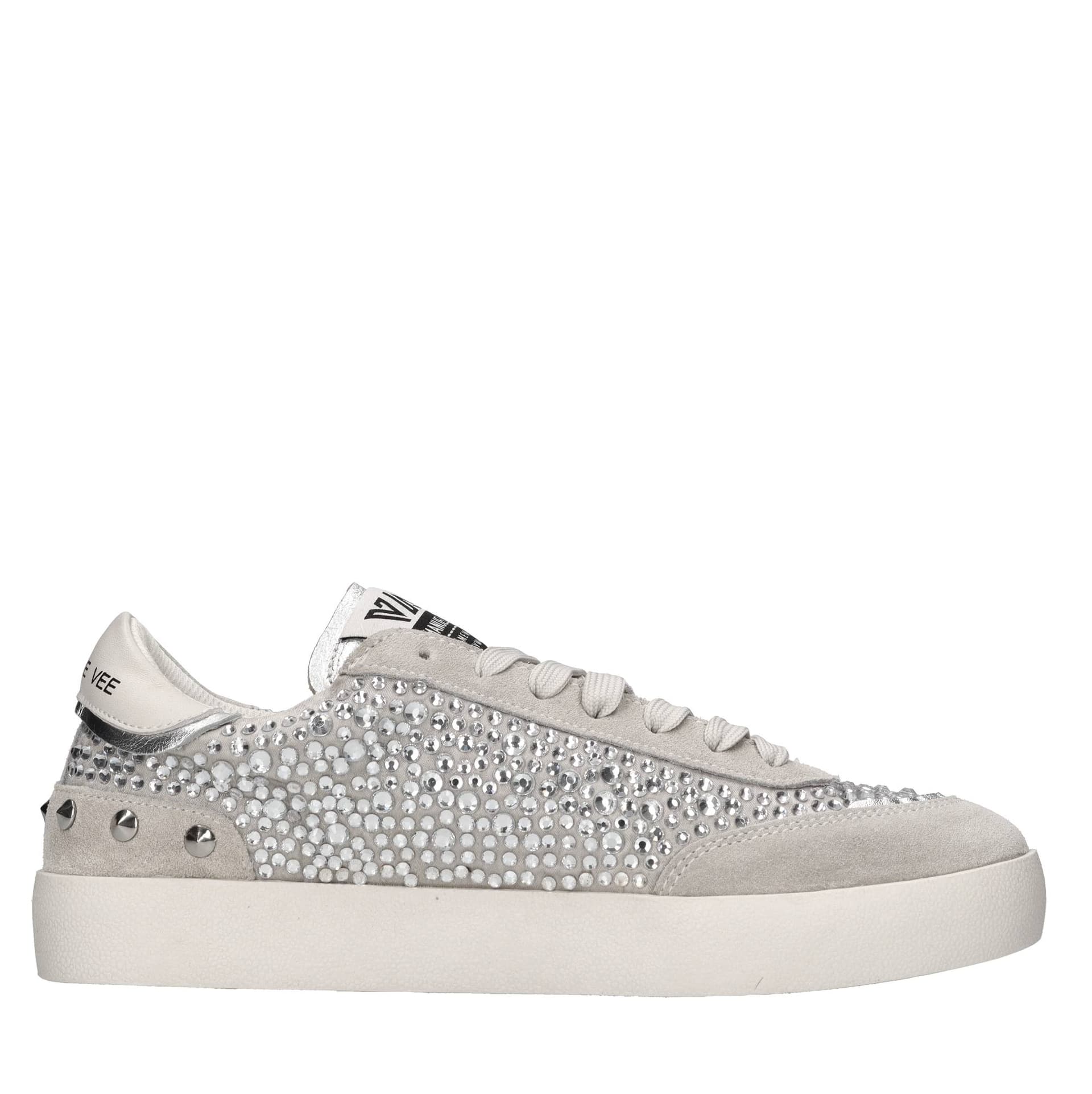 Emanuelle Vee  Sneakers Argento - 3