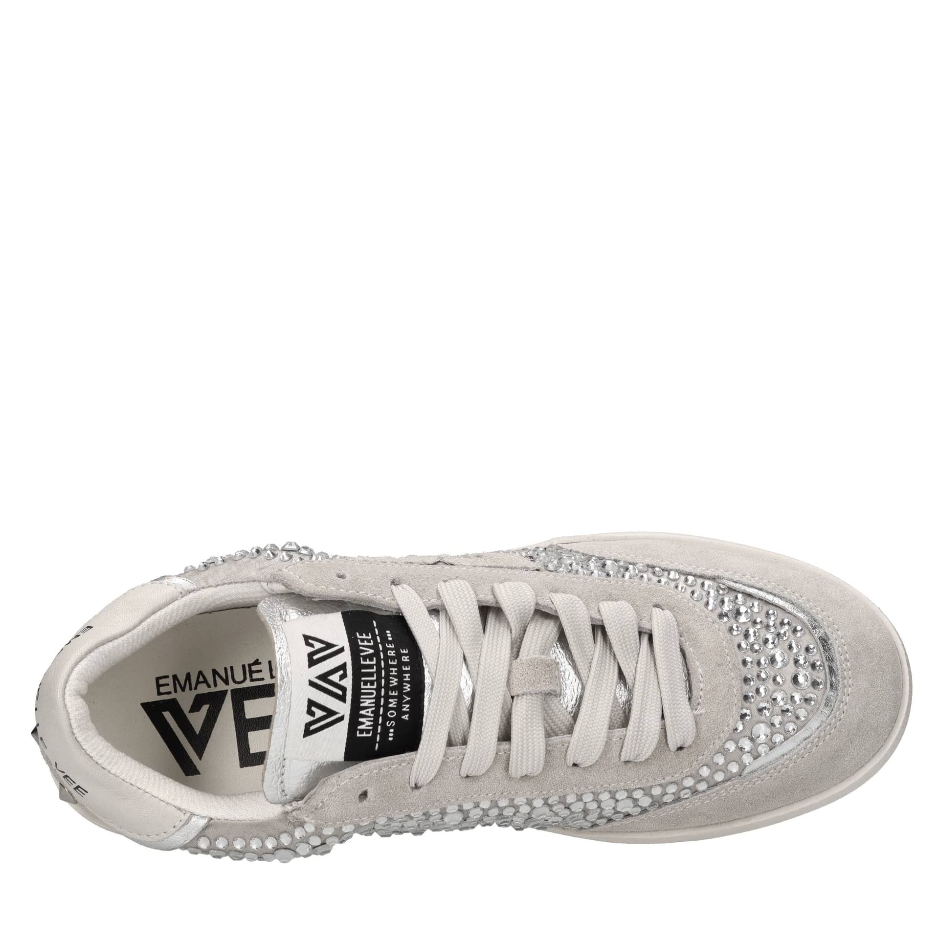 Emanuelle Vee  Sneakers Argento - 5