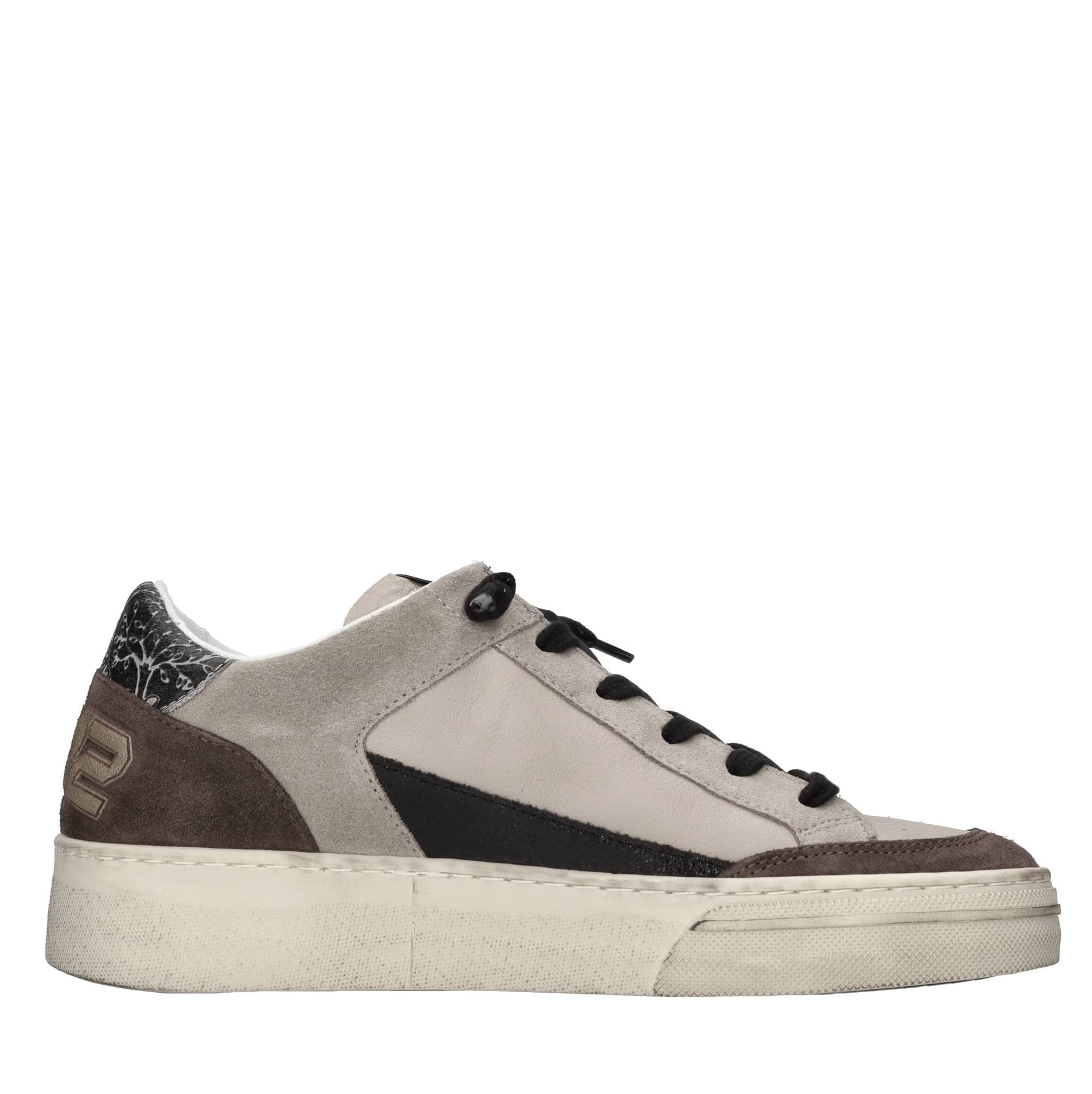 4B12  Sneakers Marrone - 3