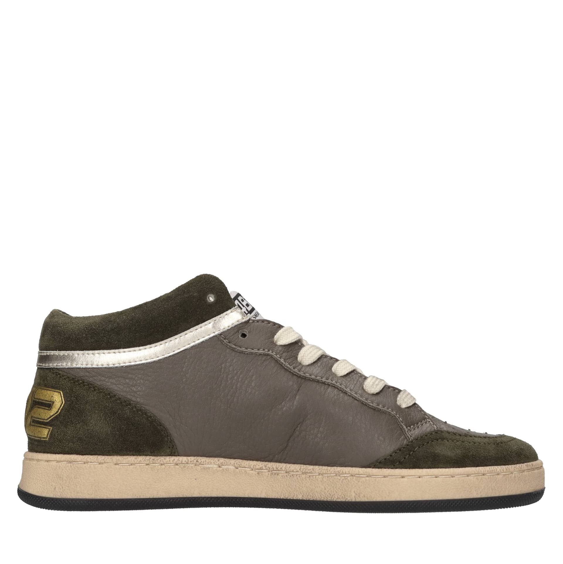 4B12  Sneakers Verde - 3