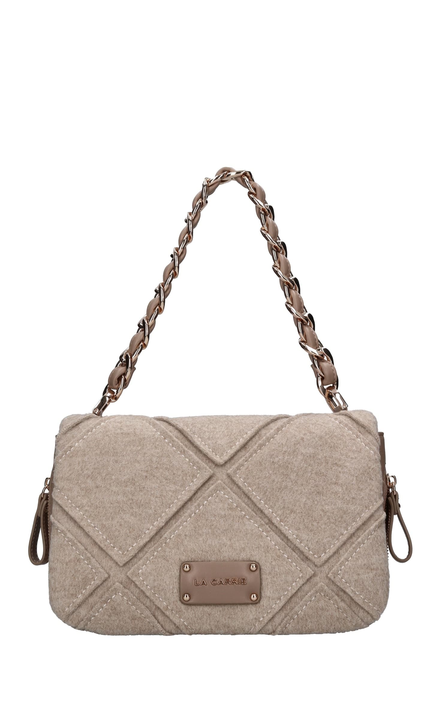 la carrie  Borse... Beige