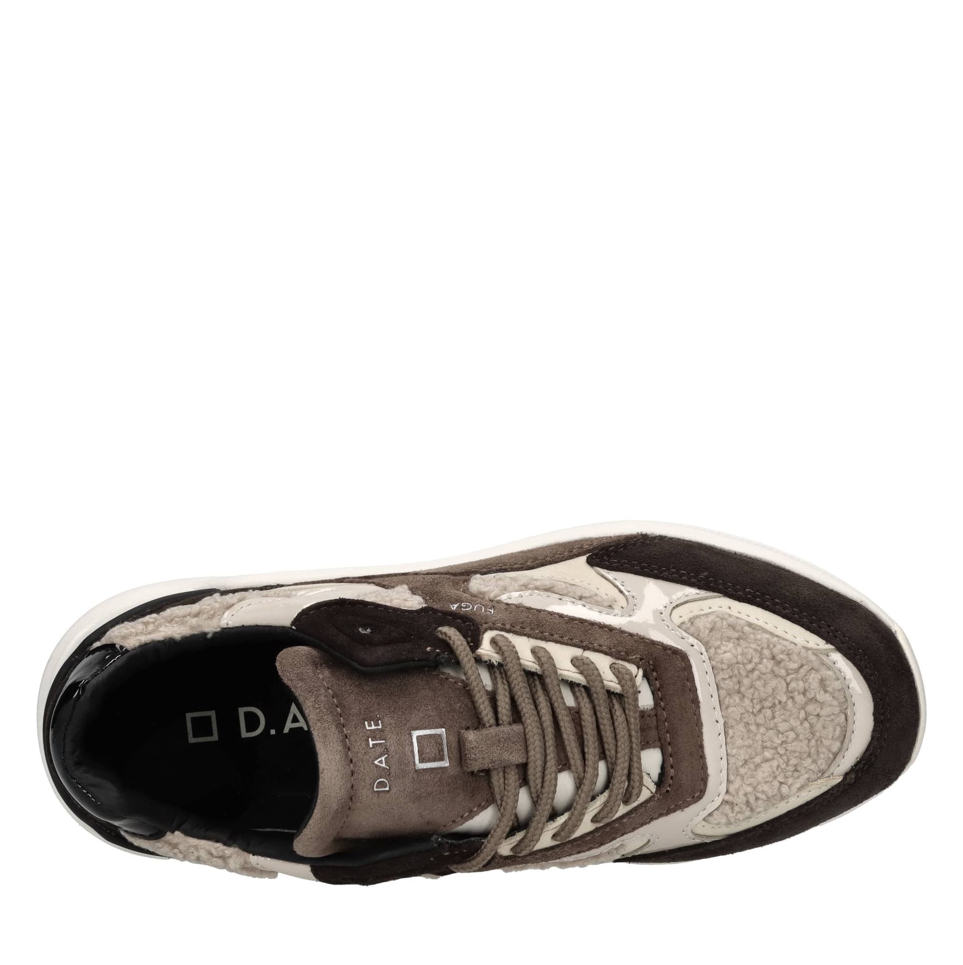 D.A.T.E.  Sneakers Marrone - 5