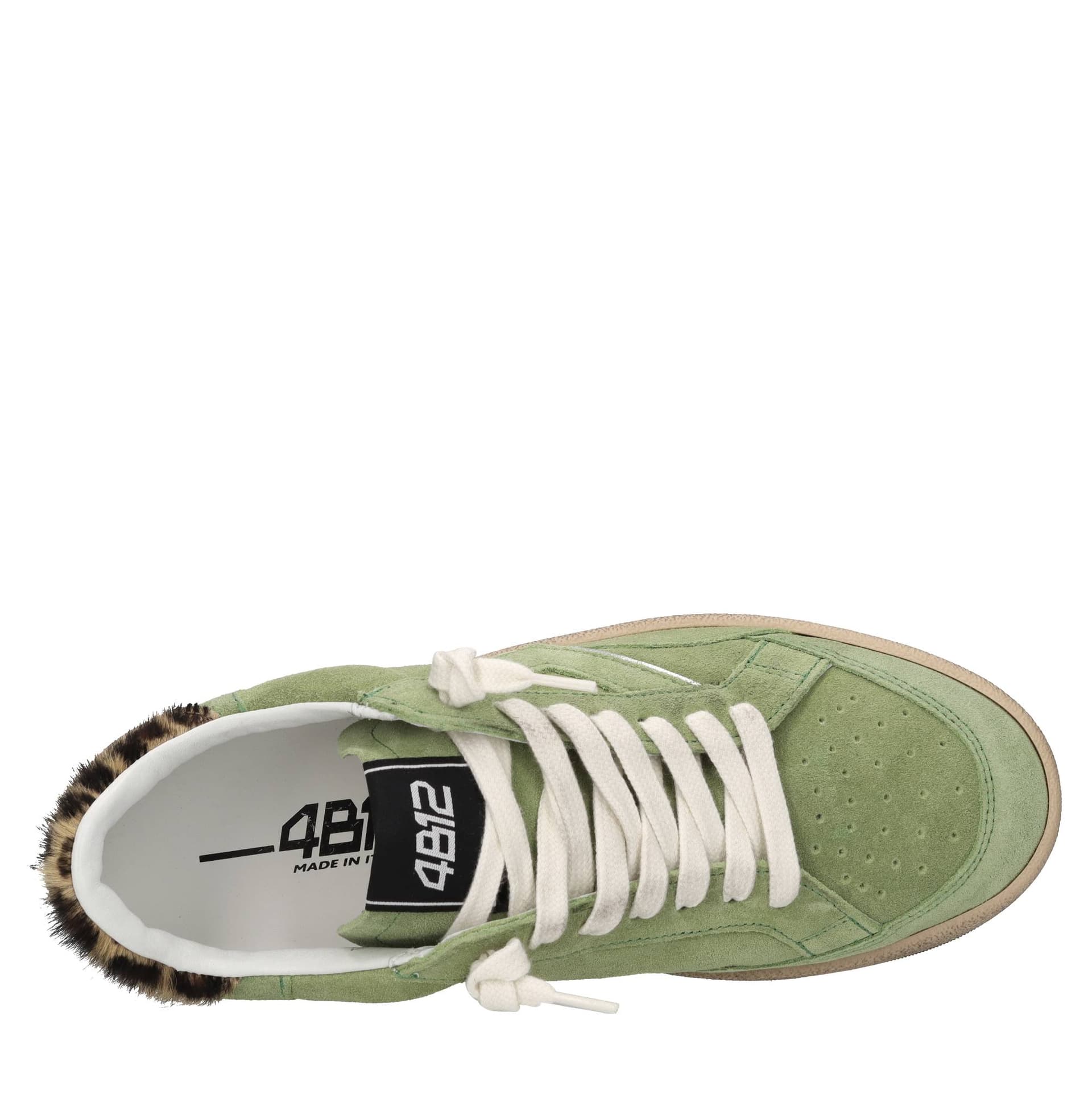 4B12  Sneakers Verde - 5