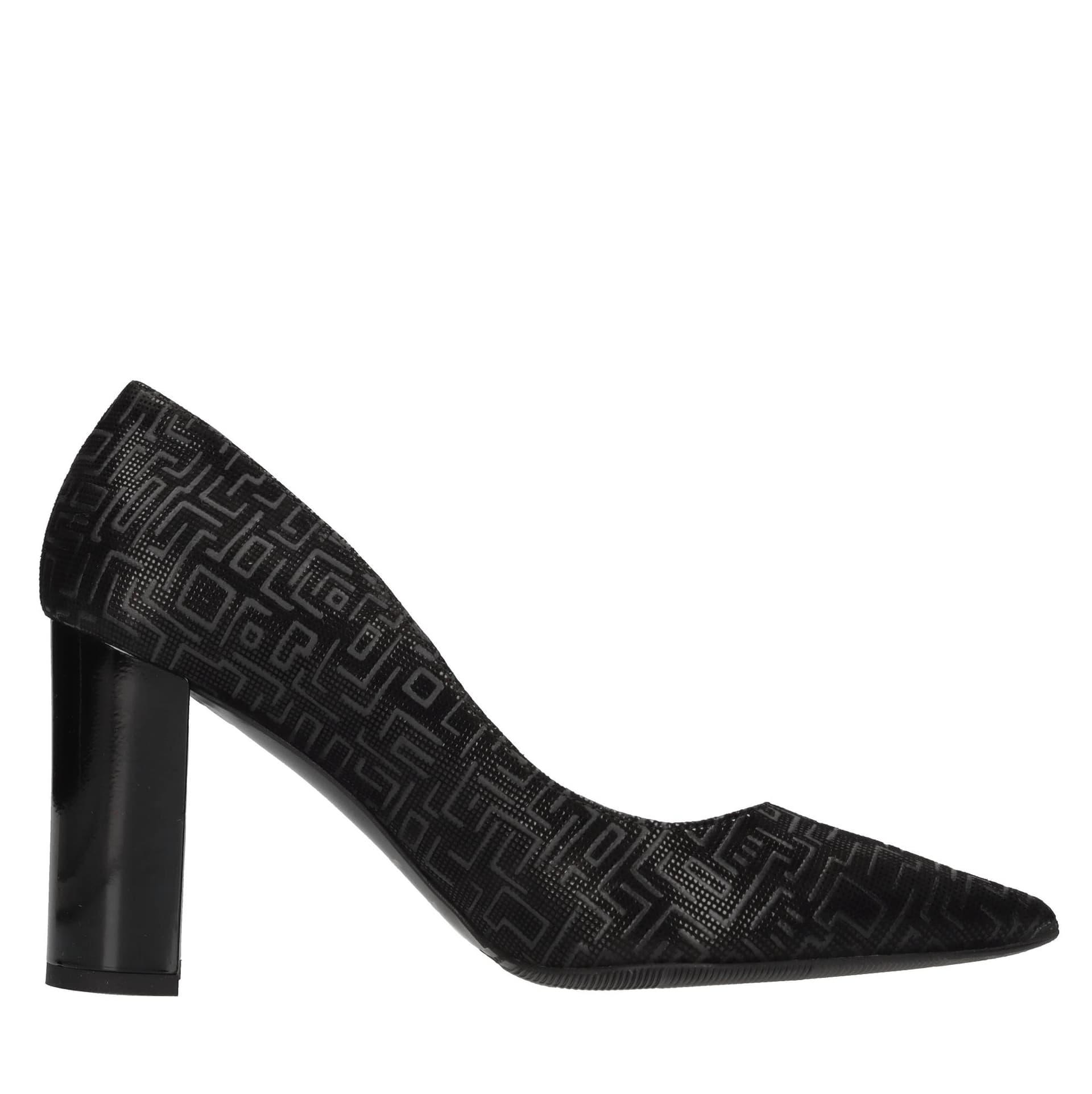 Bruglia  Scarpe con Tacco Nero - 3