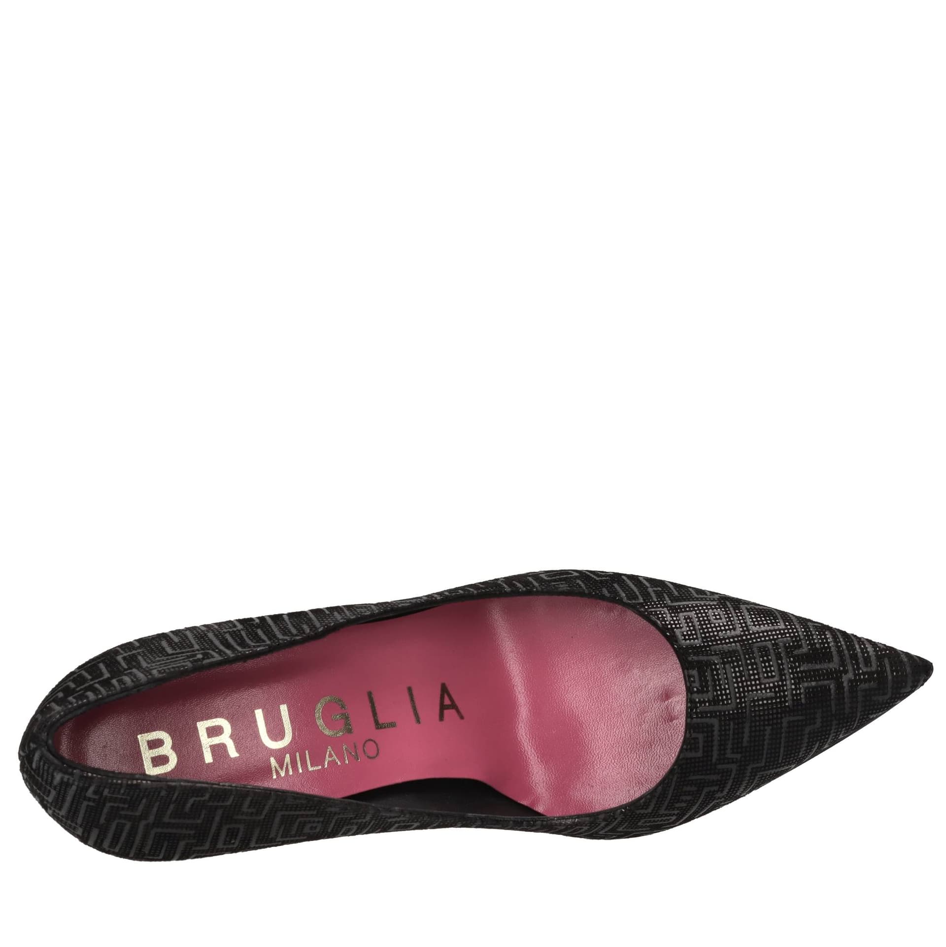 Bruglia  Scarpe con Tacco Nero - 5