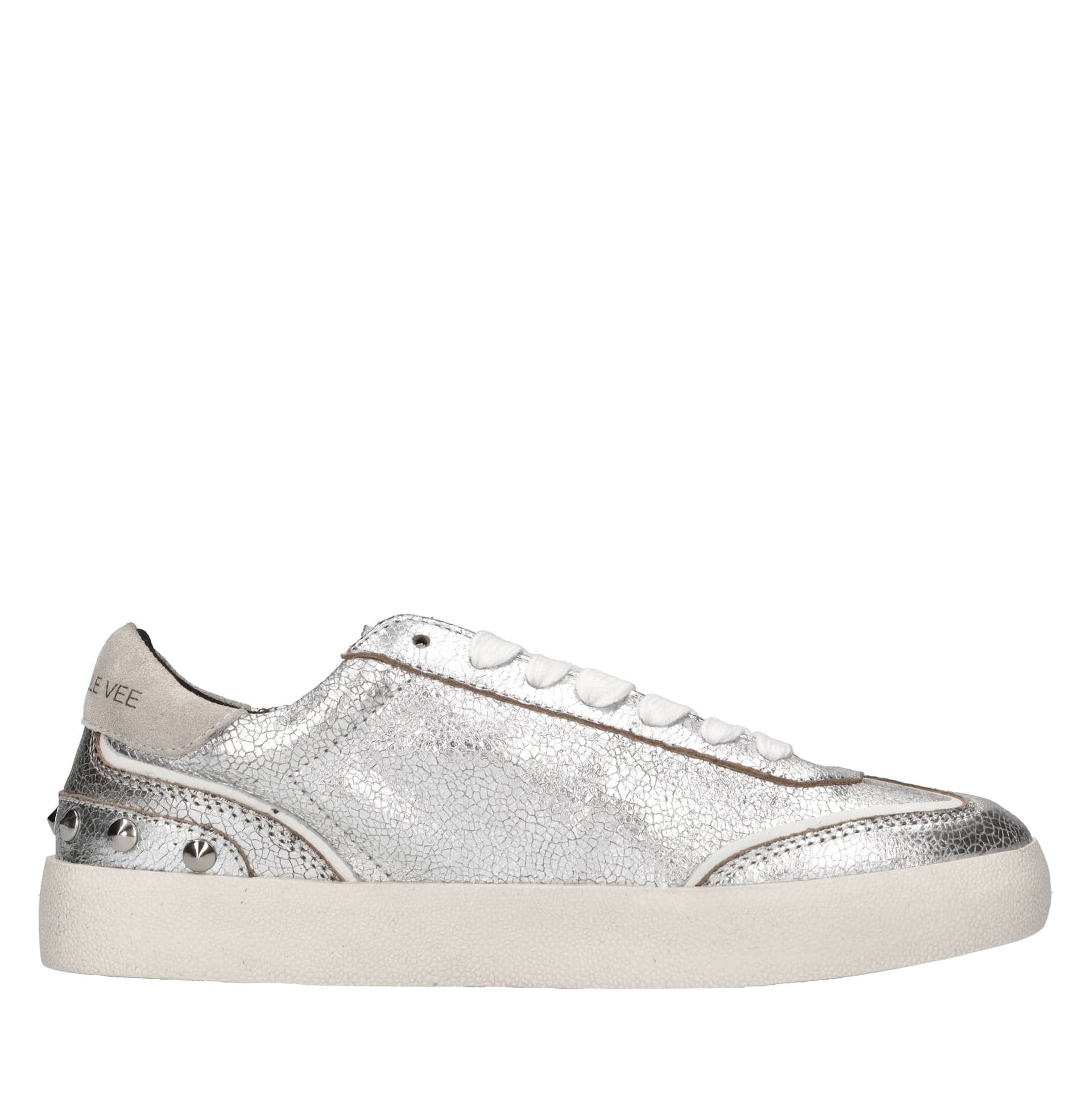 Emanuelle Vee  Sneakers Argento - 3