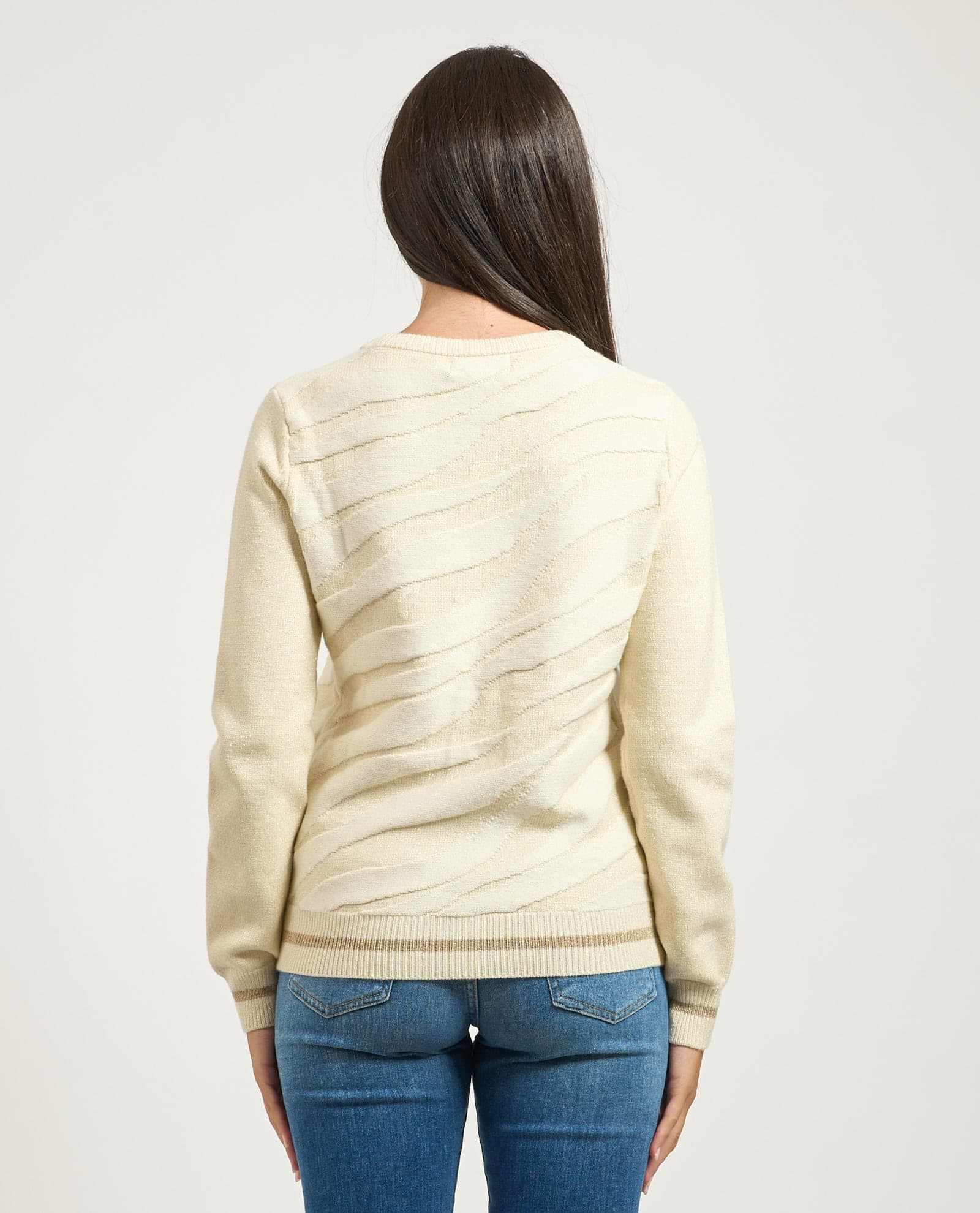 YES ZEE  Maglie Avorio - 4