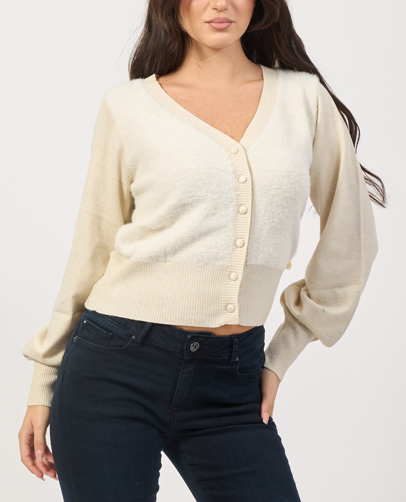 YES ZEE  Maglie Avorio - 3