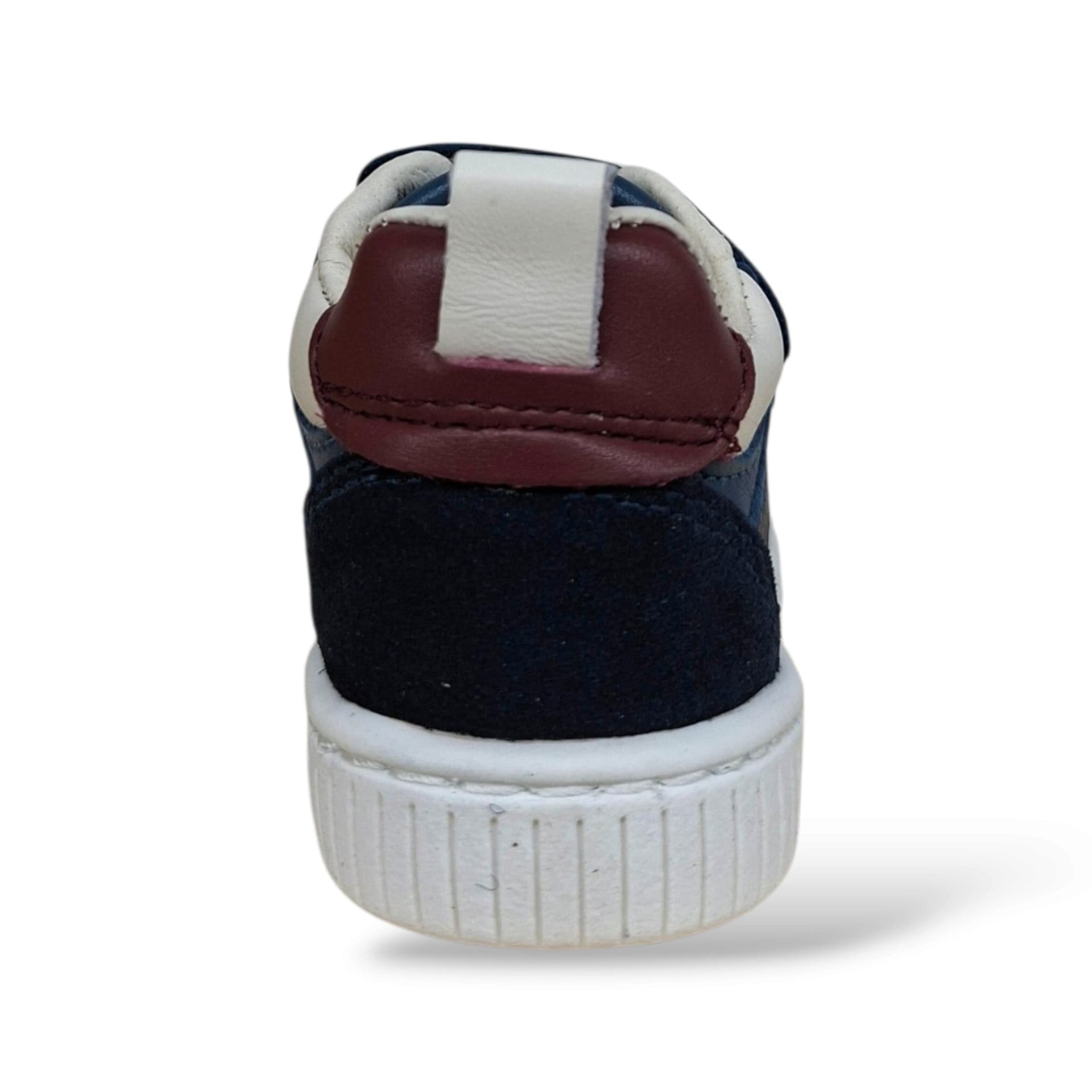 Balducci Cita Scarpe Primi Passi Bambini Blue Bianco Bordaux | Velcro Tallone Rinforzato Fondo Flessibile Arco Plantare Pelle Suede | Taglia 19-24 | Scarpetteria Gica - 3