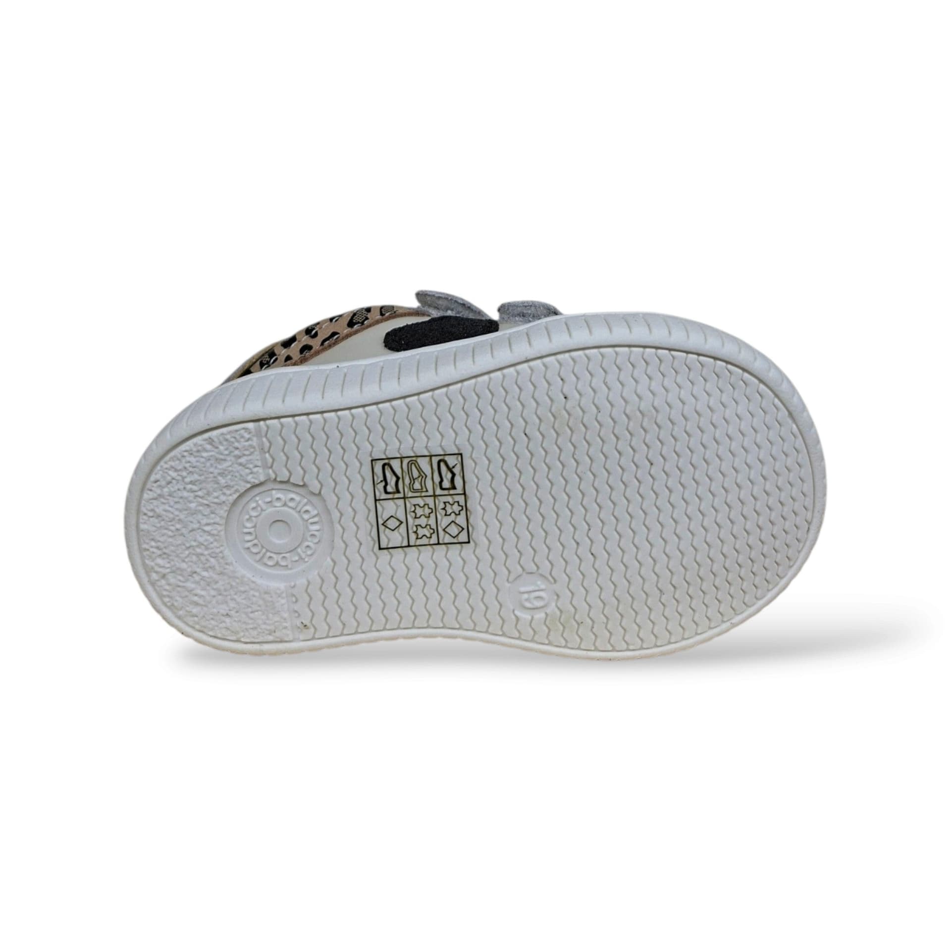 Balducci Cita Scarpe Primi Passi Bambine Bianco Nero Maculato | Velcro Tallone Rinforzato Fondo Flessibile Arco Plantare Animal Print | Taglia 19-24 | Scarpetteria Gica - 5