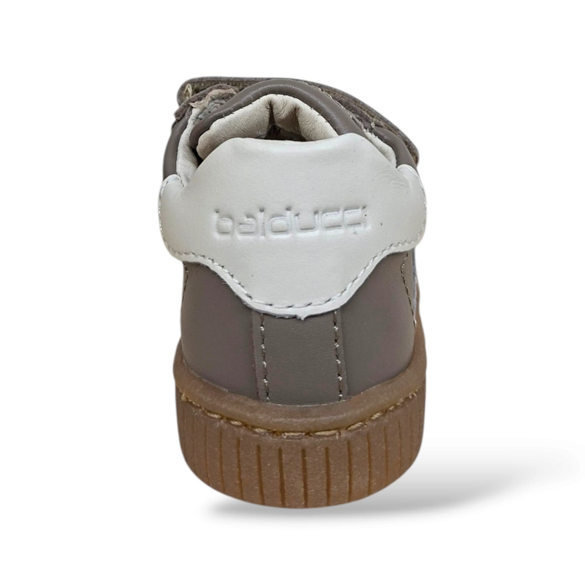 Balducci Cita Scarpe Primi Passi Bambini Taupe Camel | Velcro Tallone Rinforzato Fondo Flessibile Arco Plantare Pelle Suede | Taglia 19-24 | Scarpetteria Gica - 3