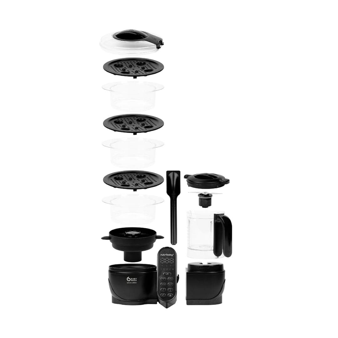 Cuocipappa Babymoob Nutribaby+ XL Mineral Black - 3
