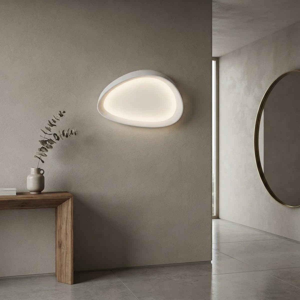 Plafoniera LED Promoingross TRIS PL50 WH CCT metallo metacrilato - 3