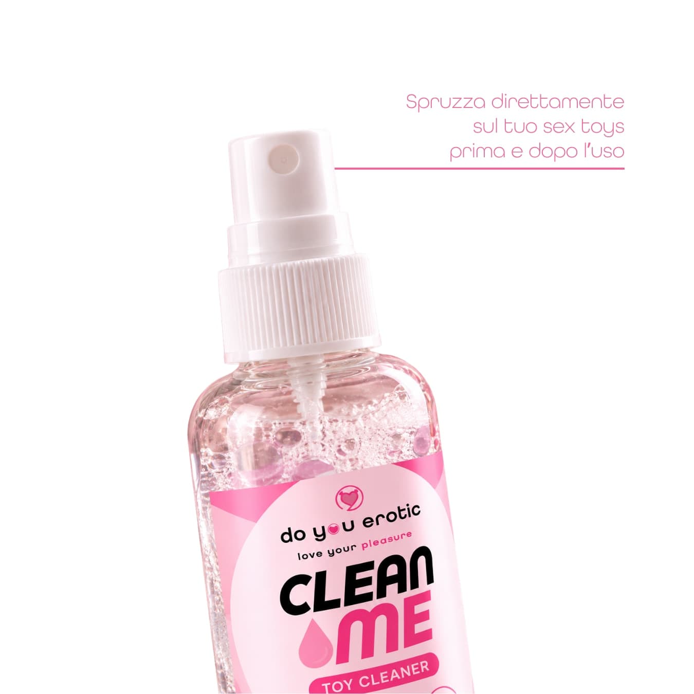 Toy Cleaner Clean Me Spray Detergente Pulizia per Sex Toys 100 ml Made in Italy - 6