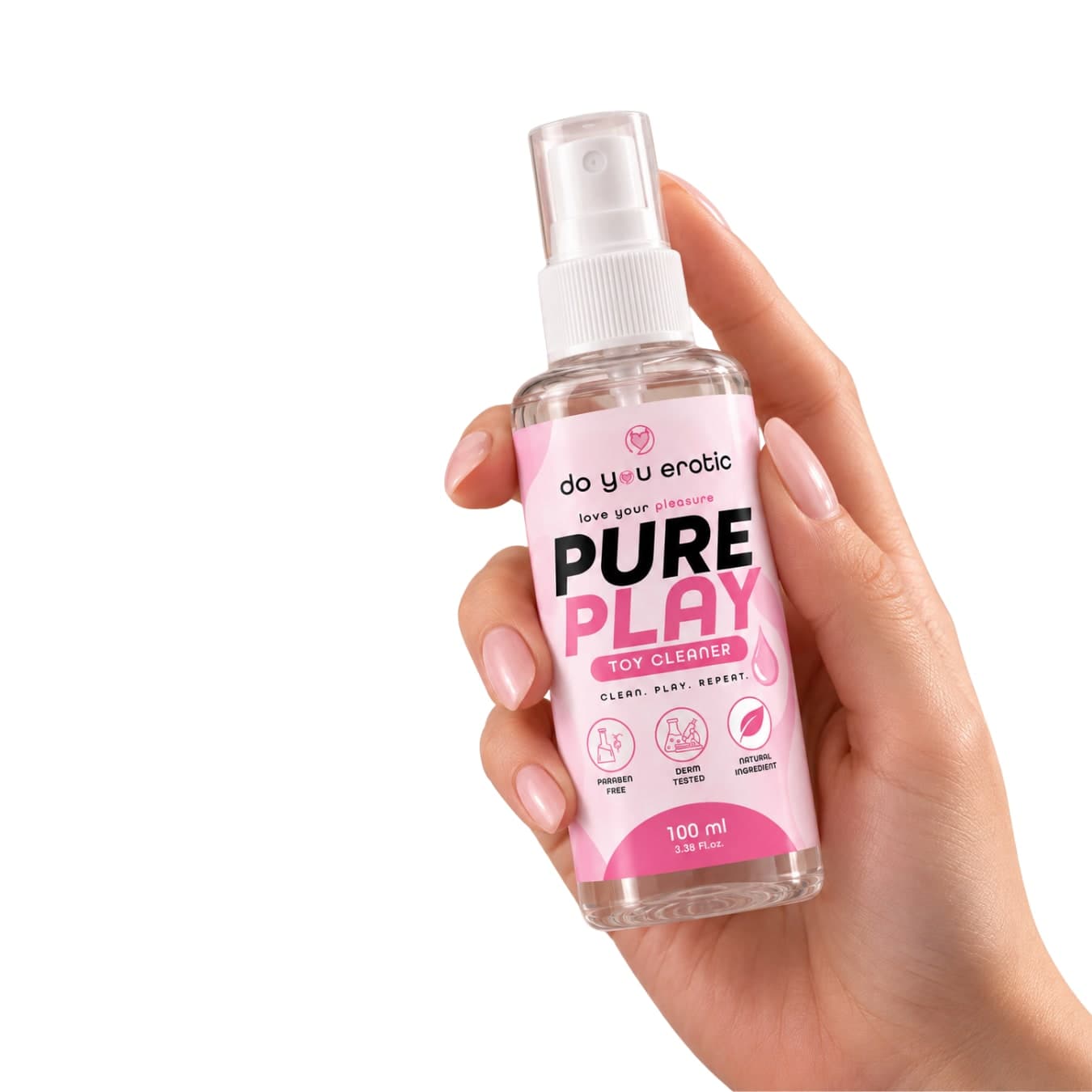 Toy Cleaner PURE PLAY Spray Detergente Sex Toys 100 ml Senza Risciacquo - 2