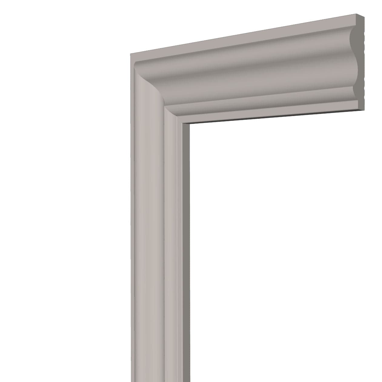 Cornice per Esterno in Polimero HPS 80x22x2500 mm – JH28 – Venduta al Metro Lineare - 7