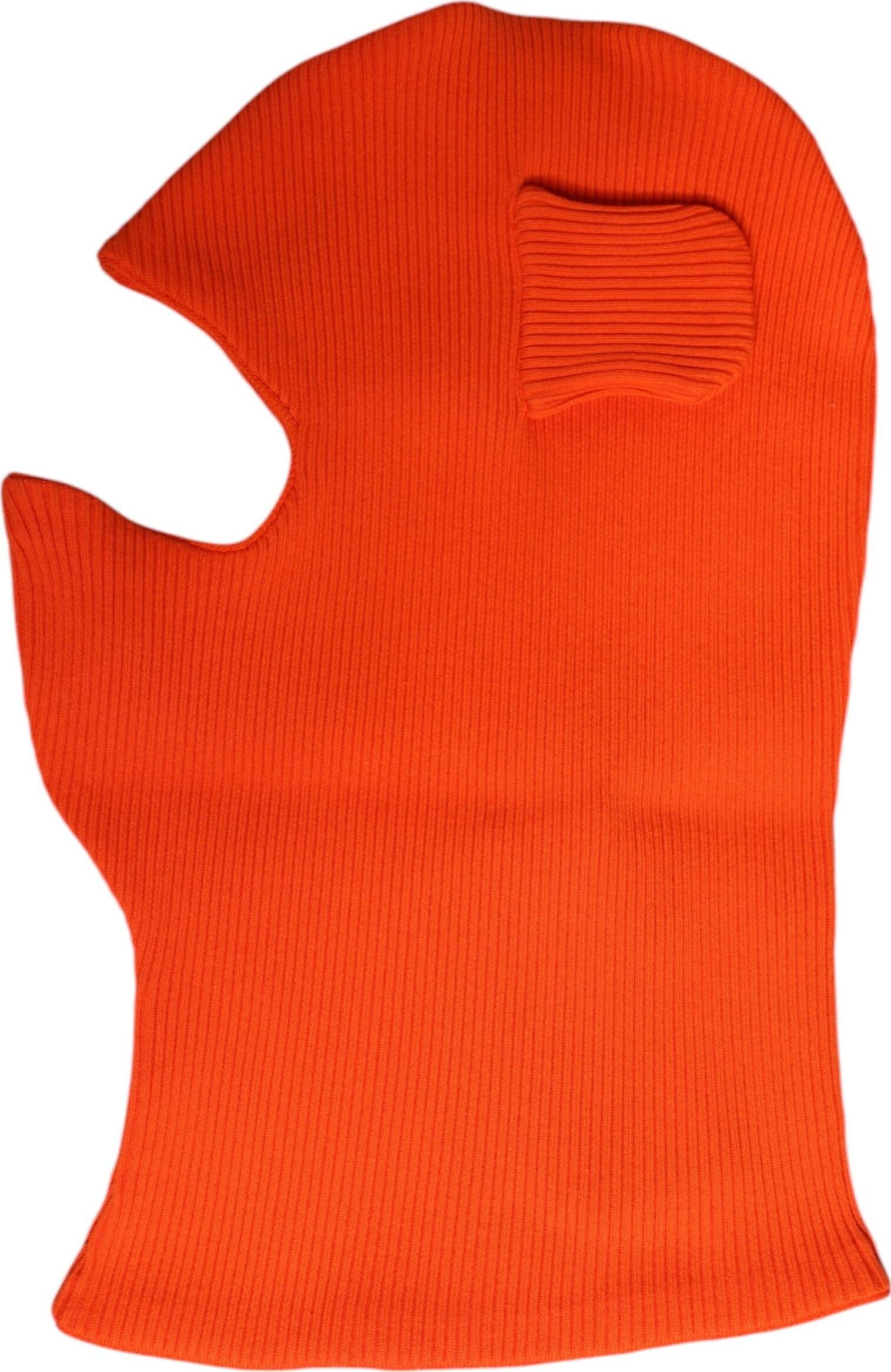 Dolce & Gabbana Orange Cotton Whole Head Wrap Balaclava Hat - 2