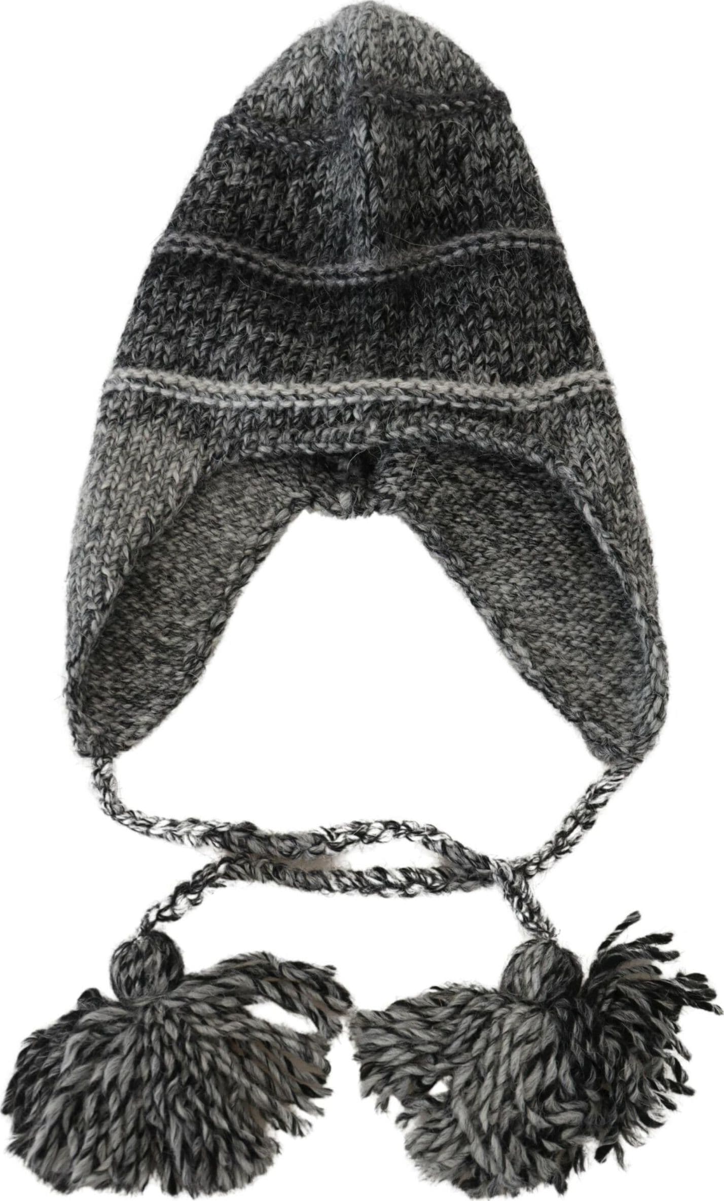Dolce & Gabbana Gray Warm Fleece Ear Flaps Knit Beanie Hat - 5