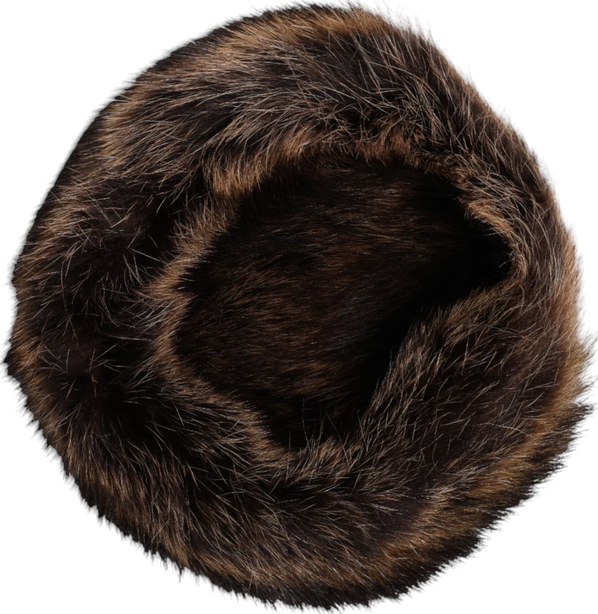 Dolce & Gabbana Brown Fur Women Bucket Hat - 4