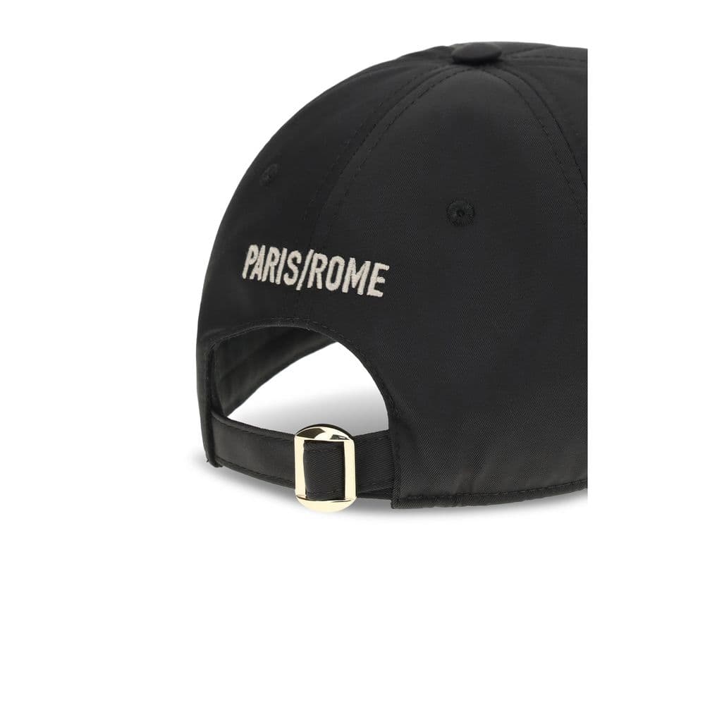 Valentino Garavani Black Cotton Cap (Baseball Hat) - 3
