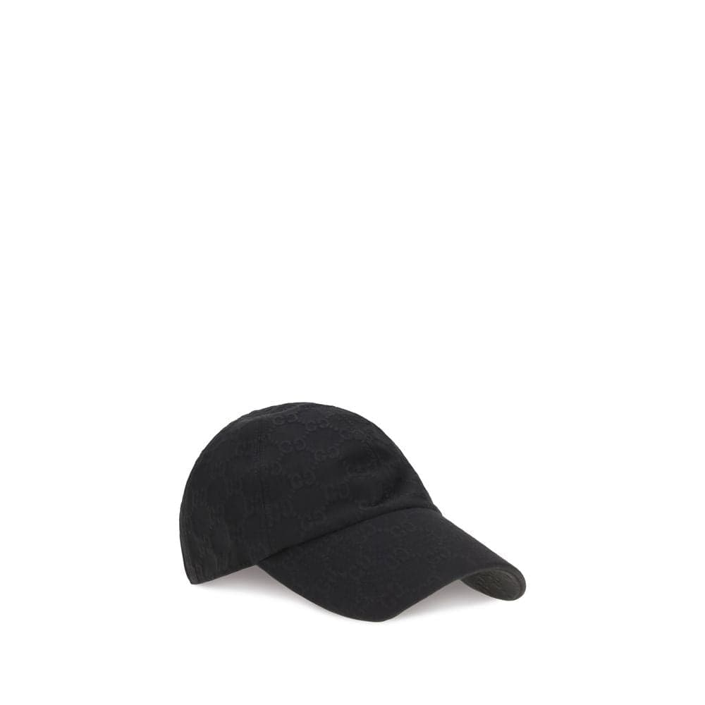 Gucci Black Cotton Cap (Baseball Hat) - 2