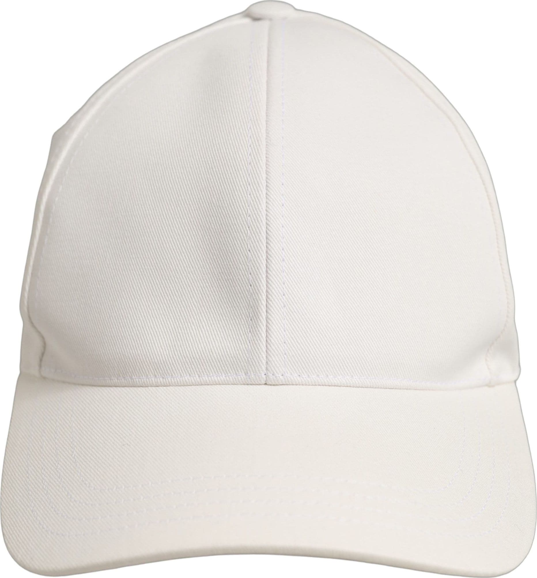 Dolce & Gabbana Men White Cotton Baseball Capello 6 Panels Hat - 3