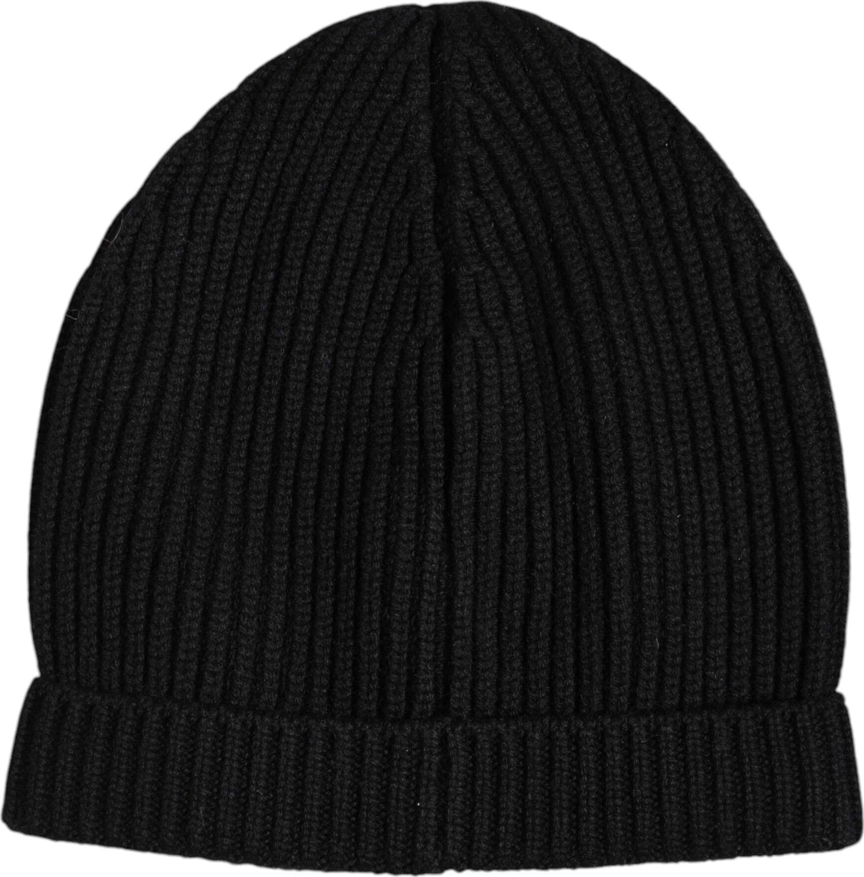 Dolce & Gabbana Black Cashmere Knitted Winter Beanie Hat - 3