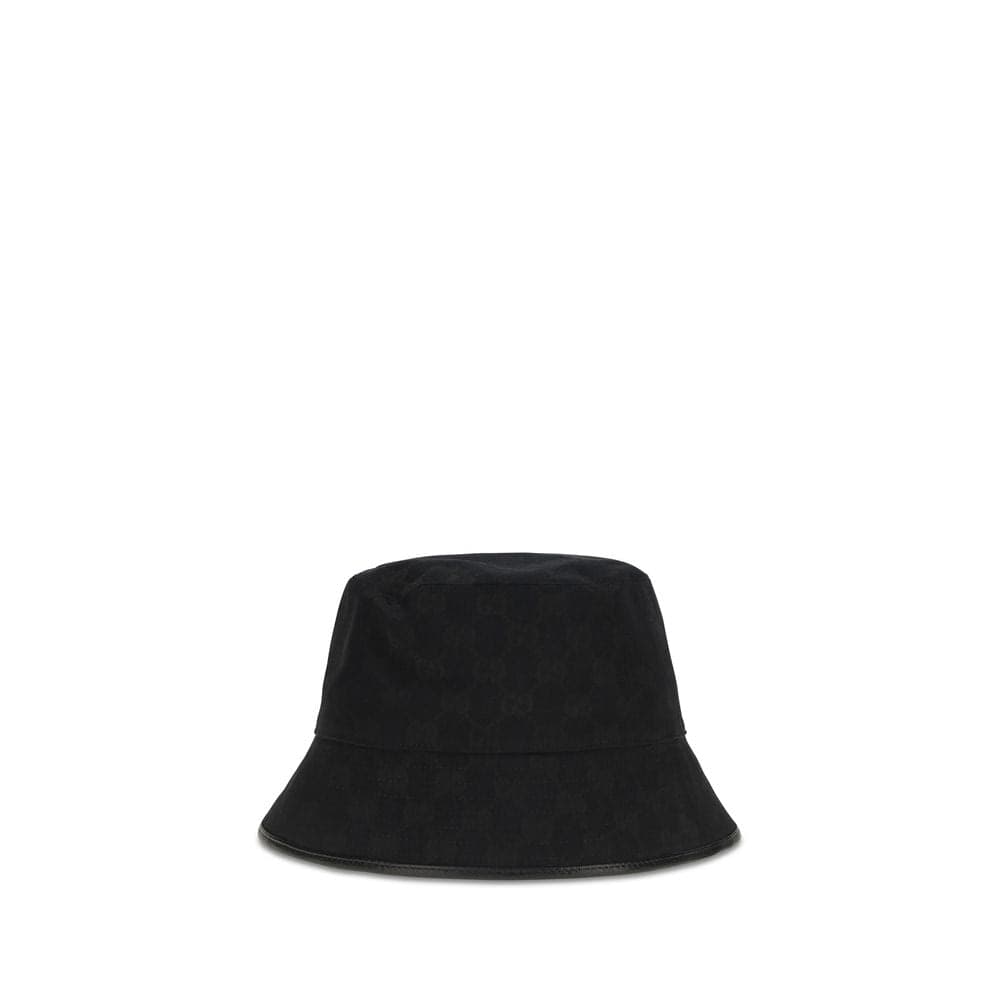 Gucci Black Fabric Bucket Hat