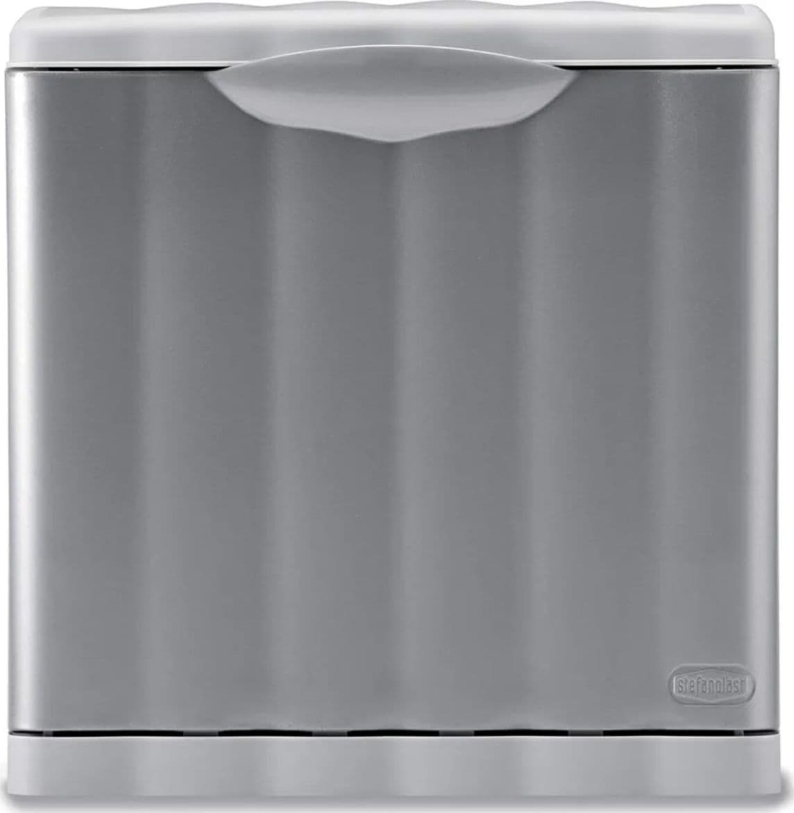 pattumiera modulare amica eco - grigio space polipropilene lt.20  cm.40x30x40h - 2