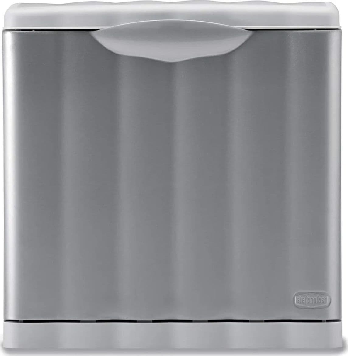 pattumiera modulare amica eco - grigio space polipropilene lt.20  cm.40x30x40h - 3