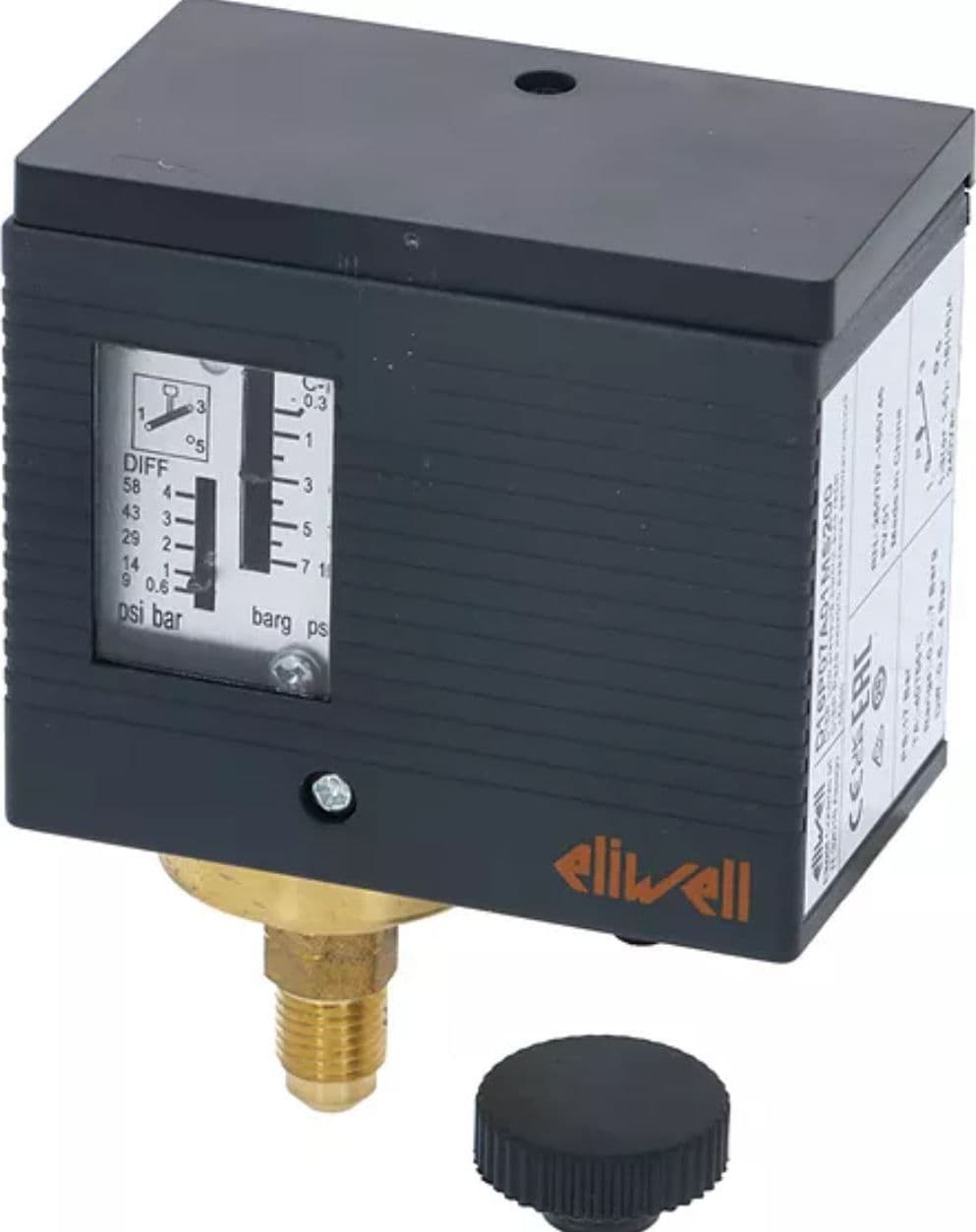 PRESSOSTATO D16P per bassa pressione automatico ex 016-H6703   Granitore - 4