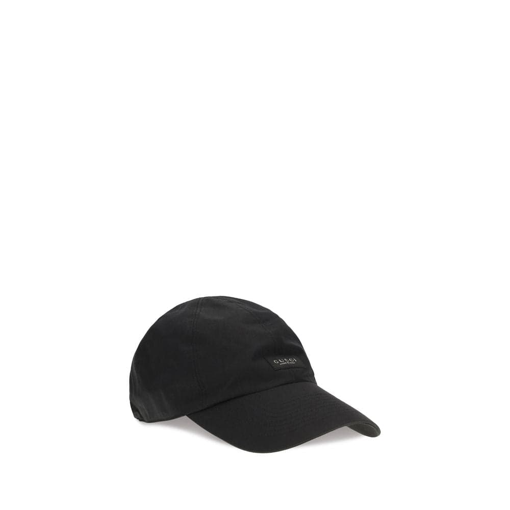 Gucci Black Cotton Cap (Baseball Hat) - 2