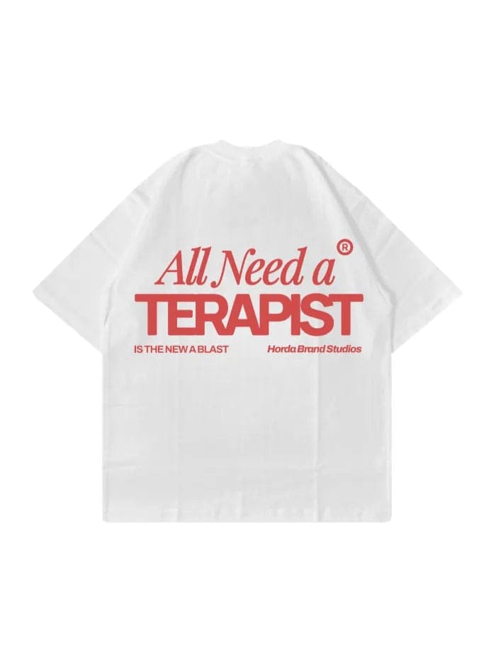 T-Shirt Boxy Fit 200g "Terapist" – 100% Cotone Premium | Horda - 5