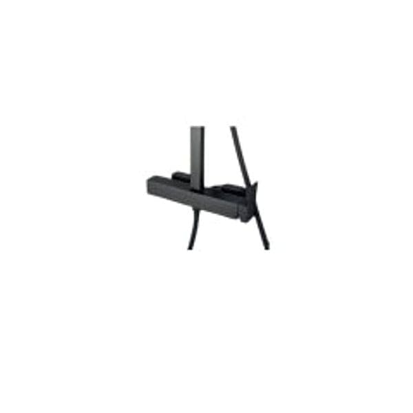 Colonna Doccia Quadrata Nero Opaco con Miscelatore Meccanico e Deviatore Integrato, Soffione 25x25 cm e Doccetta Quadrata - 2