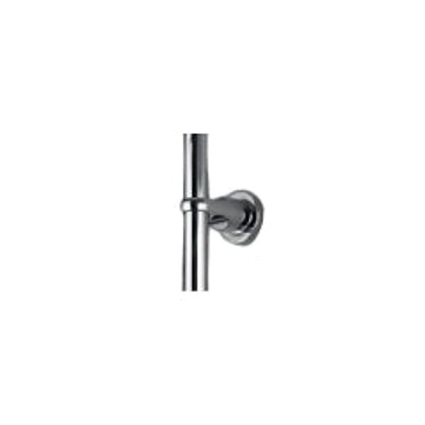 Colonna Doccia Round Cromata con Centrale Scorrevole Minimal e Deviatore Verticale – Soffione Ø20 cm - 3