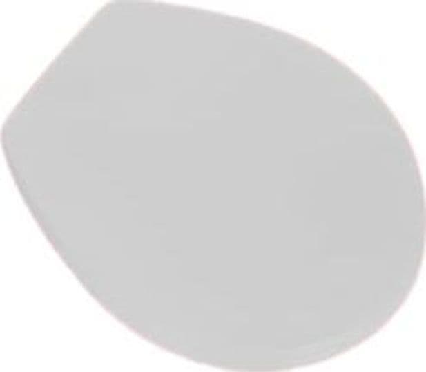 Sedile WC in MDF Bianco con Cerniere Regolabili in Metallo – Interasse 110–210 mm - 4