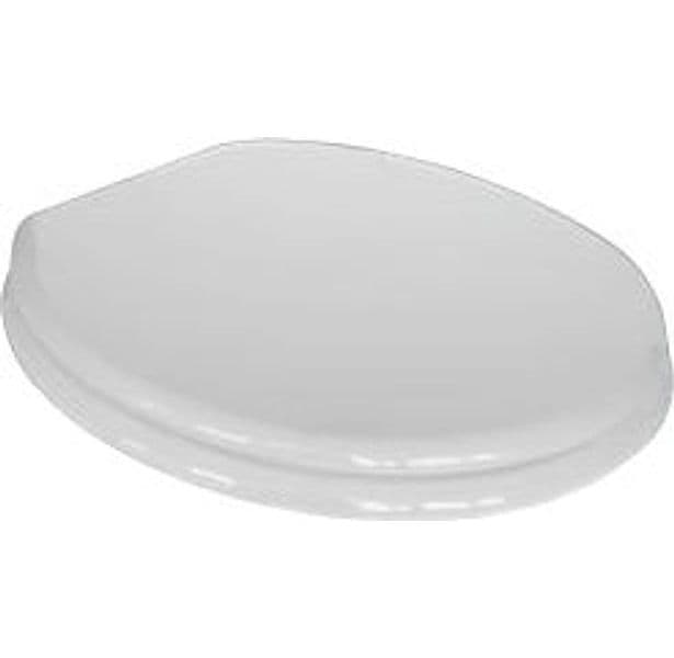 Sedile WC Universale in MDF Bianco Soft Close Sganciabile con Pulsante Centrale – Interasse 65–165 mm - 2