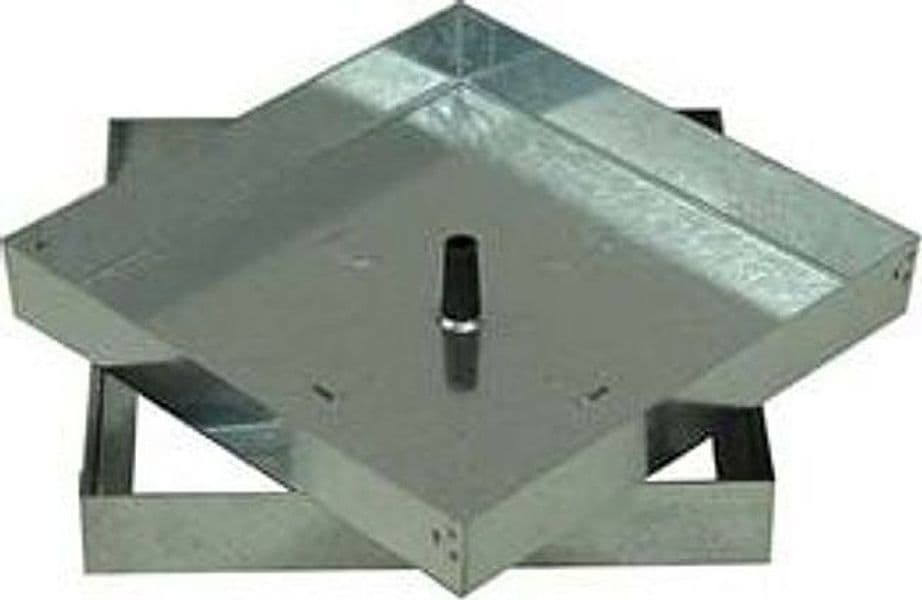 SIGILLO PORTAPAVIMENTO LEGGERO TELAIO CM.5H.- - Ø cm.43x43 luce cm.39x39 - 1 pezzi - 2