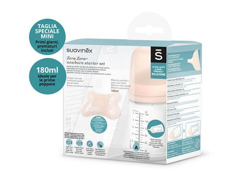 Starter Kit Suavinex Zero.Zero con Biberon e Ciuccio Fair - 3