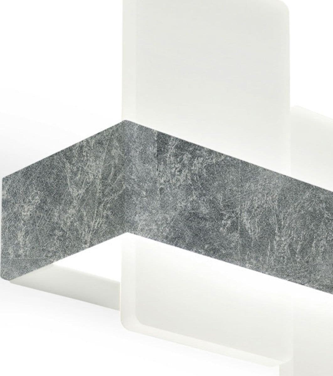 Applique moderno Promoluce BUNNY A23 Foil Marble LED CCT metallo metacrilato - 2