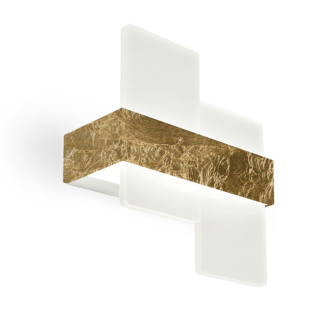 Applique moderno Promoluce BUNNY A23 Foil Marble LED CCT metallo metacrilato - 4